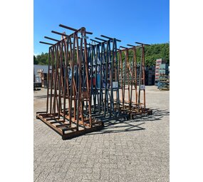 Partij gebruikte glasbok dubbelzijdig (3st) 2000x1000x2000 mm