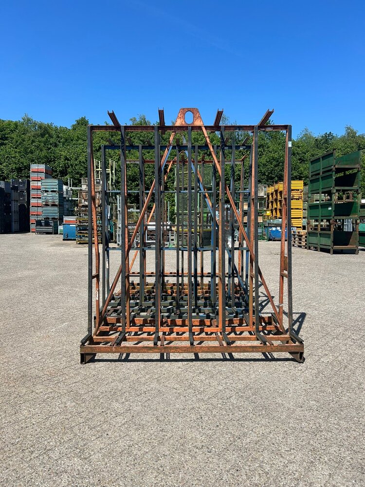 Partij gebruikte glasbok dubbelzijdig (3st) 2000x1000x2000 mm