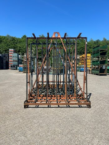 Partij gebruikte glasbok dubbelzijdig (3st) 2000x1000x2000 mm