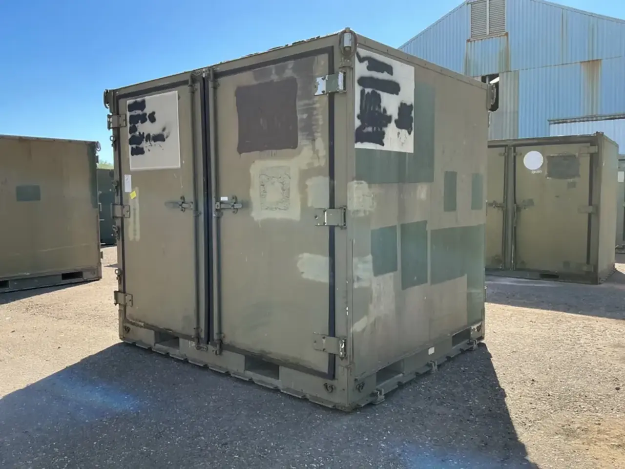 Geïsoleerde container 2650x2240x2300mm nr:426 Geïsoleerde container 2650x2240x2300mm nr:426
