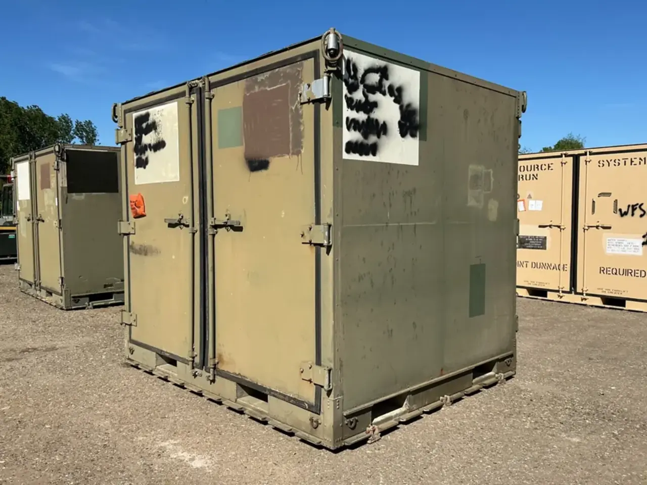 Geïsoleerde container 2650x2240x2300mm nr:426 Geïsoleerde container 2650x2240x2300mm nr:426