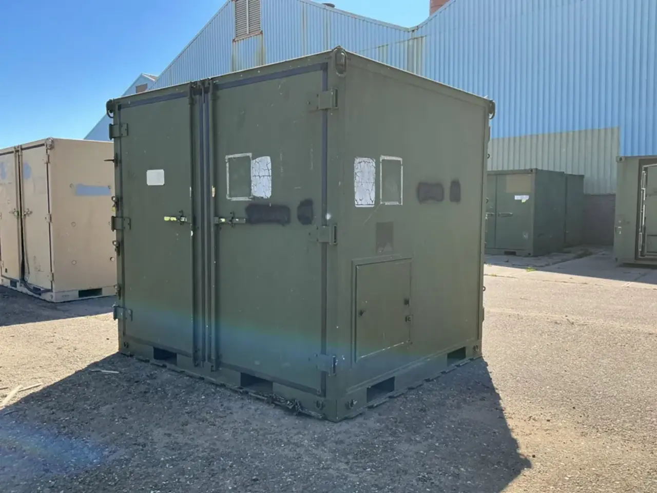 Geïsoleerde container 2650x2240x2300mm nr:420 Geïsoleerde container 2650x2240x2300mm nr:420