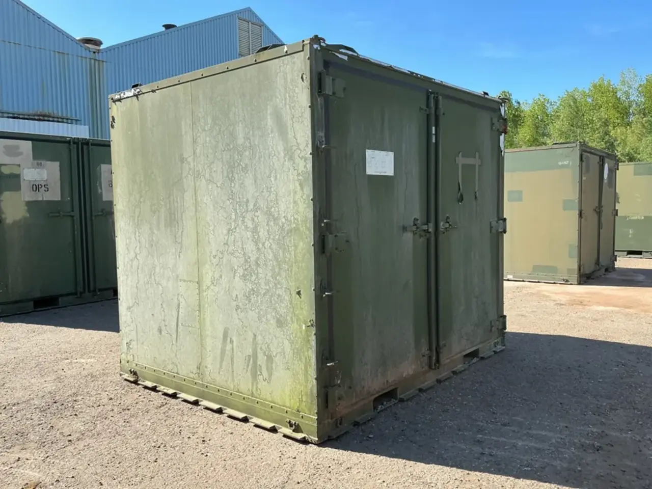 Geïsoleerde container 2650x2240x2300mm nr:433 Geïsoleerde container 2650x2240x2300mm nr:433