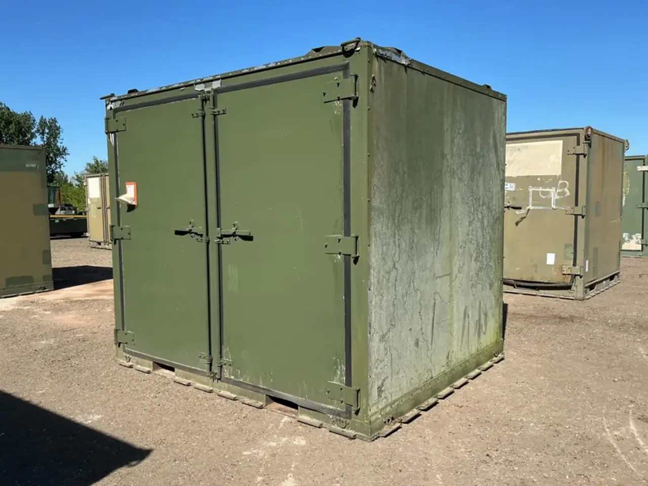 Geïsoleerde container 2650x2240x2300mm nr:433 Geïsoleerde container 2650x2240x2300mm nr:433