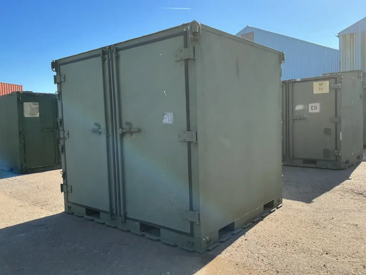 Geïsoleerde container 2650x2240x2300mm nr:440 Geïsoleerde container 2650x2240x2300mm nr:440