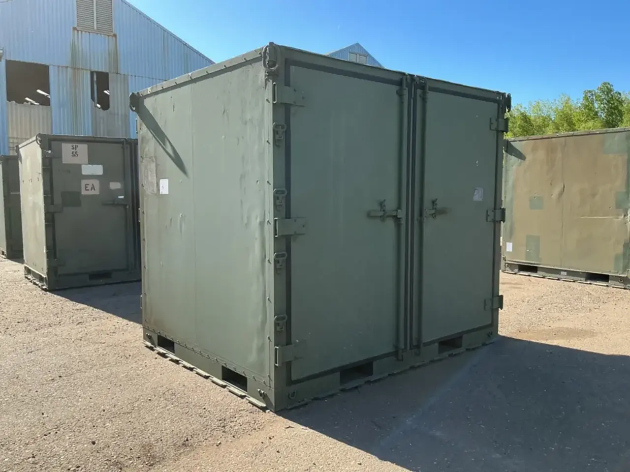 Geïsoleerde container 2650x2240x2300mm nr:440 Geïsoleerde container 2650x2240x2300mm nr:440