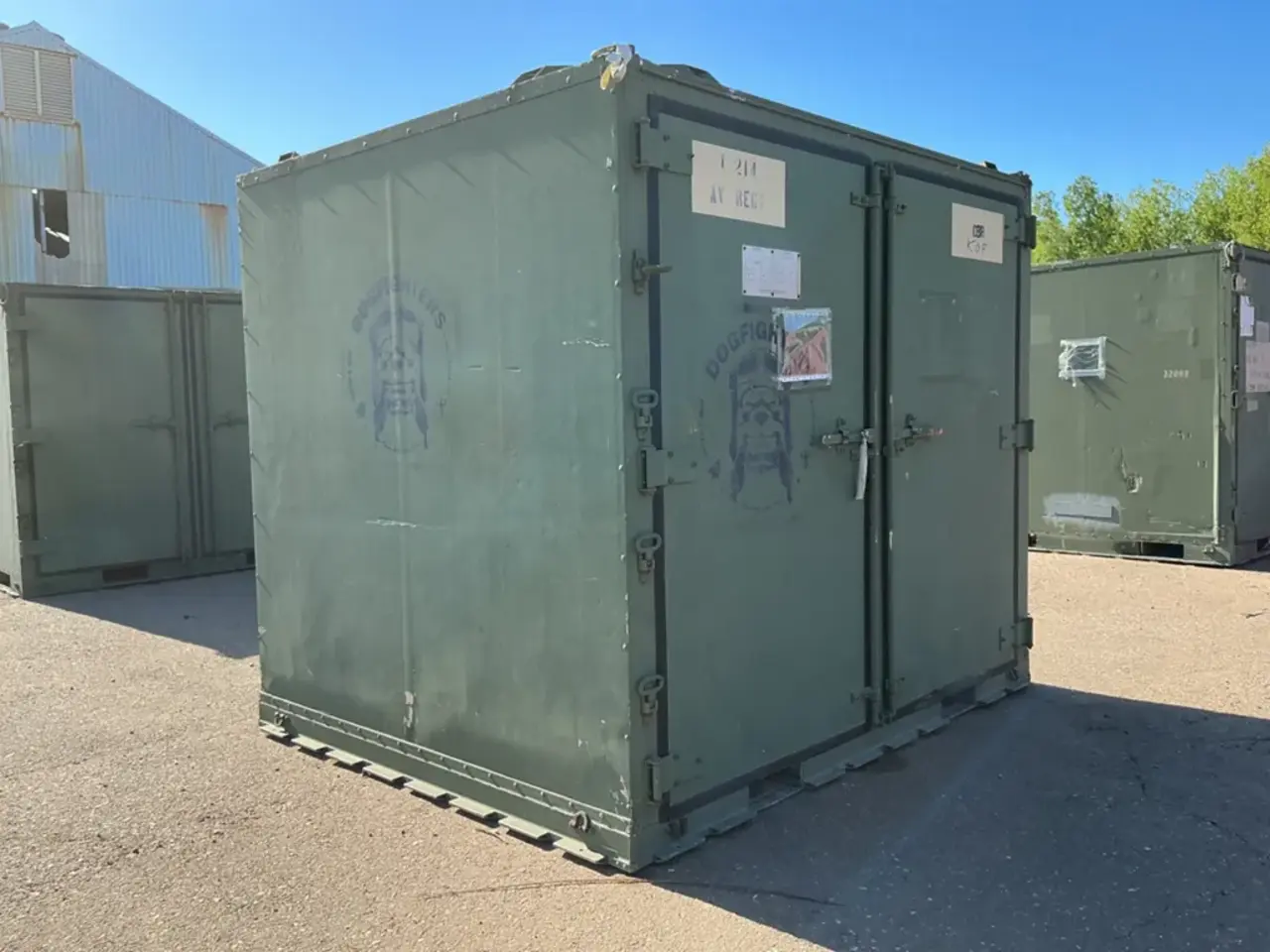 Geïsoleerde container 2650x2240x2300mm nr:441 Geïsoleerde container 2650x2240x2300mm nr:441