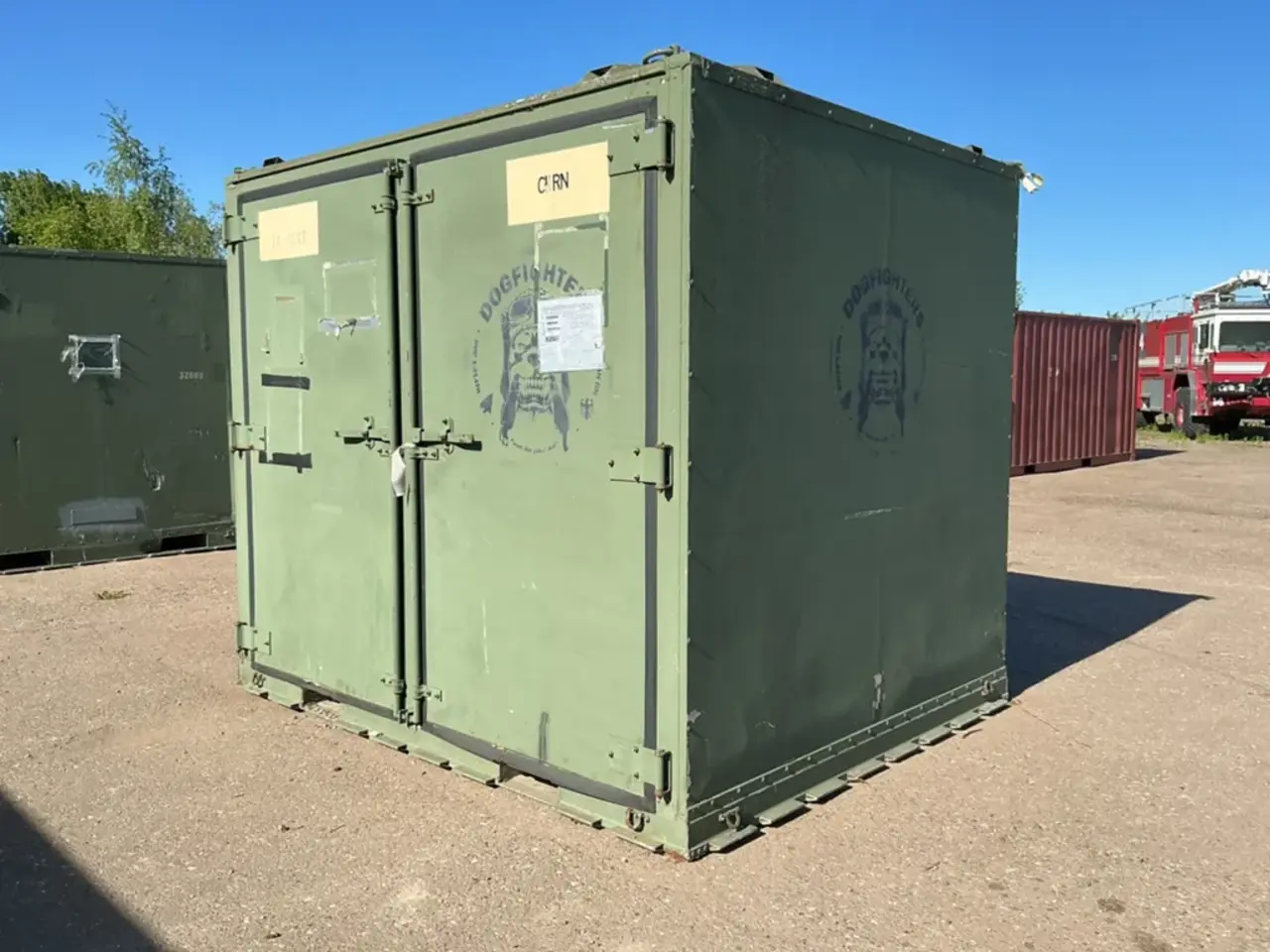 Geïsoleerde container 2650x2240x2300mm nr:441 Geïsoleerde container 2650x2240x2300mm nr:441