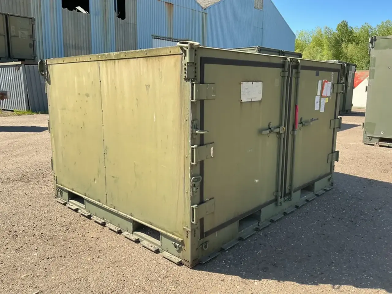 Geïsoleerde container 2750x2230x1550mm nr:416 Geïsoleerde container 2750x2230x1550mm nr:416