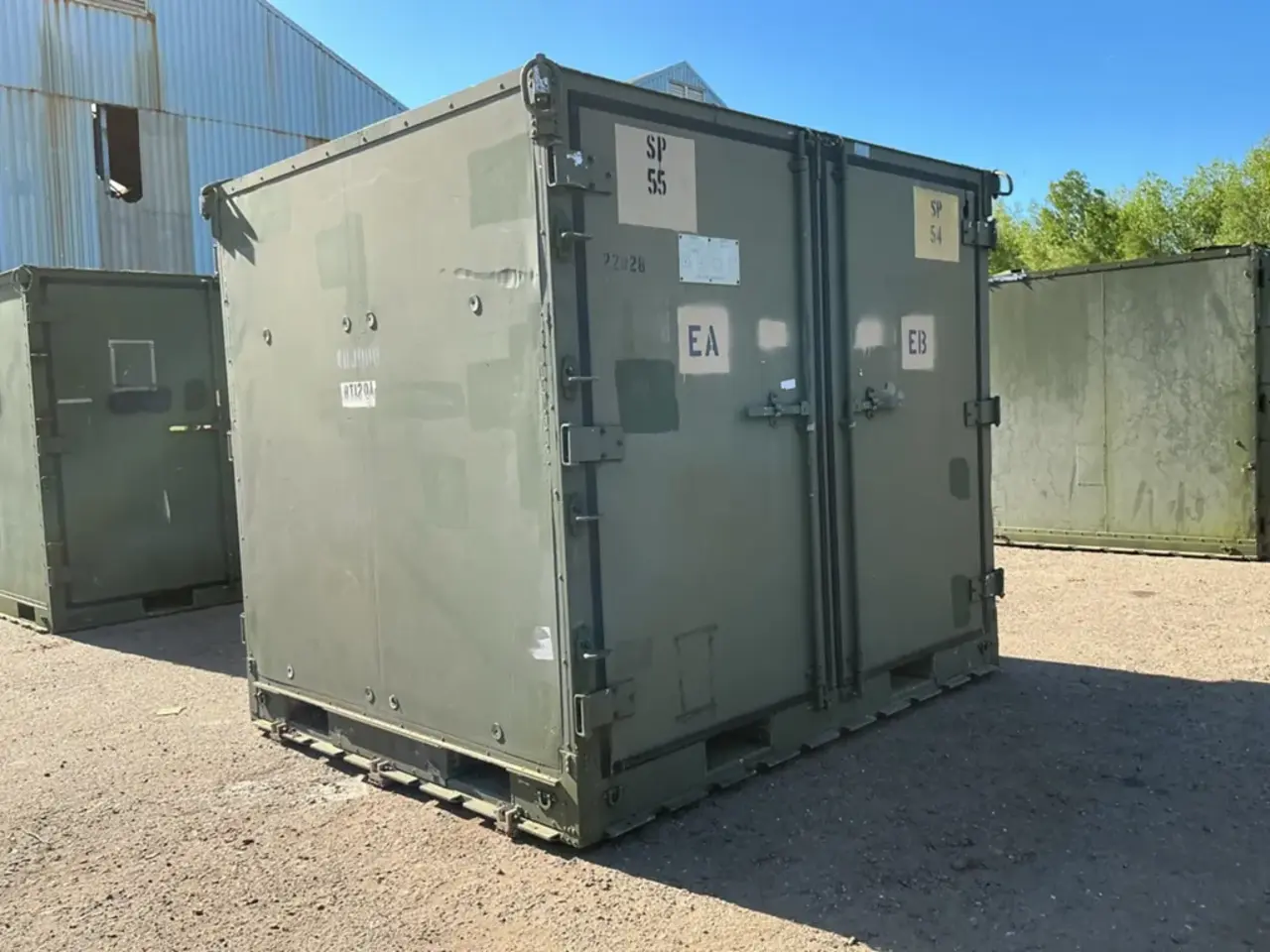 Geïsoleerde container 2650x2240x2300mm nr:439 Geïsoleerde container 2650x2240x2300mm nr:439