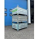 Partij gebruikte verzinkte stalen bakken (3st) 1200x800x600mm Partij gebruikte verzinkte stalen bakken (3st) 1200x800x600mm