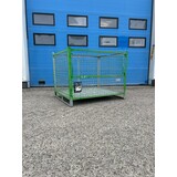Gebruikte verzinkte gaascontainer 1200x1000x850mm Gebruikte verzinkte gaascontainer 1200x1000x850mm