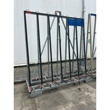 Gebruikte dubbelzijdige verzinkte glasbok 2000x800x2100 mm Gebruikte dubbelzijdige verzinkte glasbok 2000x800x2100 mm
