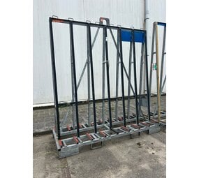 Gebruikte dubbelzijdige verzinkte glasbok 2000x800x2100 mm Gebruikte dubbelzijdige verzinkte glasbok 2000x800x2100 mm