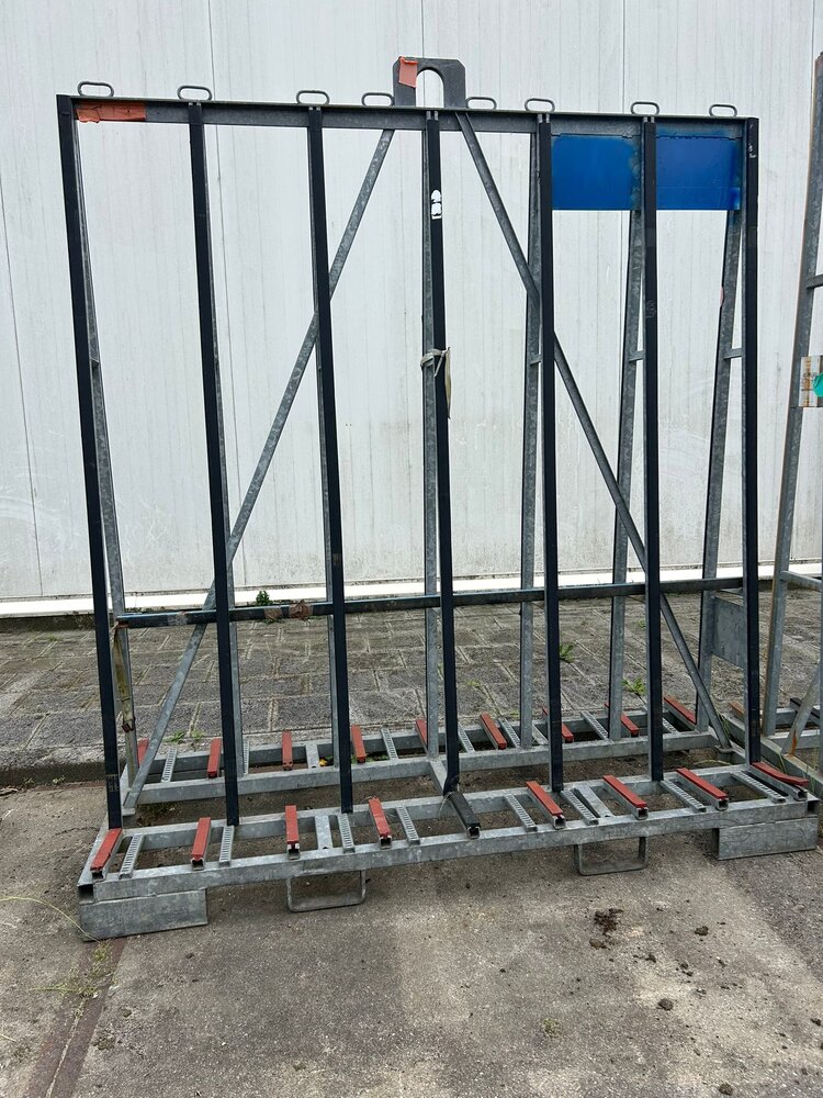 Gebruikte dubbelzijdige verzinkte glasbok 2000x800x2100 mm Gebruikte dubbelzijdige verzinkte glasbok 2000x800x2100 mm