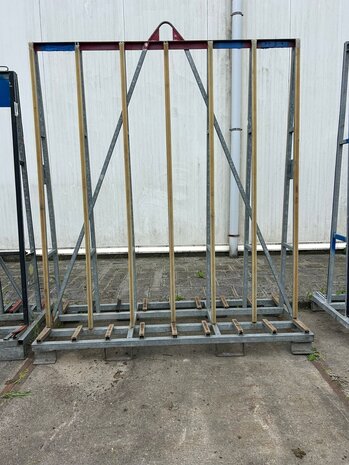 Gebruikte dubbelzijdige verzinkte glasbok 2000x770x2280 mm Gebruikte dubbelzijdige verzinkte glasbok 2000x770x2280 mm