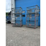 Partij gebruikte verzinkte gaascontainer (6st) 1130x840x800mm Partij gebruikte verzinkte gaascontainer (6st) 1130x840x800mm