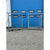 Partij gebruikte verzinkte gaascontainer (2st) 1200x1000x1500mm Partij gebruikte verzinkte gaascontainer (2st) 1200x1000x1500mm
