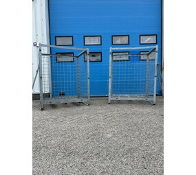 Partij gebruikte verzinkte gaascontainer (2st) 1200x1000x1500mm Partij gebruikte verzinkte gaascontainer (2st) 1200x1000x1500mm