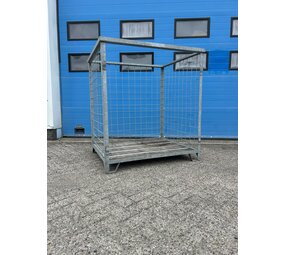 Gebruikte verzinkte gaascontainer 1200x1000x1350mm Gebruikte verzinkte gaascontainer 1200x1000x1350mm