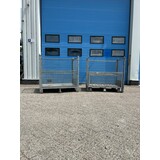 Partij gebruikte verzinkte gaascontainer (2st) 1200x800x1150mm Partij gebruikte verzinkte gaascontainer (2st) 1200x800x1150mm