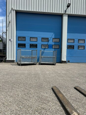 Gebruikte verzinkte gaascontainer 1200x1030x1130mm Gebruikte verzinkte gaascontainer 1200x1030x1130mm