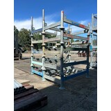 Partij gebruikte verzinkte bouwpallets ( 10st ) 1200x800x660mm