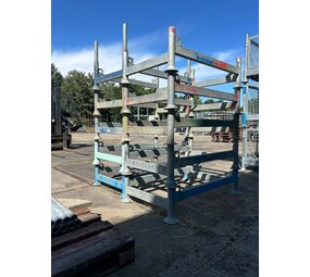 Partij gebruikte verzinkte bouwpallets ( 10st ) 1200x800x660mm Partij gebruikte verzinkte bouwpallets ( 10st ) 1200x800x660mm