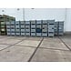 Gebruikte stapelbak staal 1000x800x600mm grijs gelakt Gebruikte stapelbak staal 1000x800x600mm grijs gelakt
