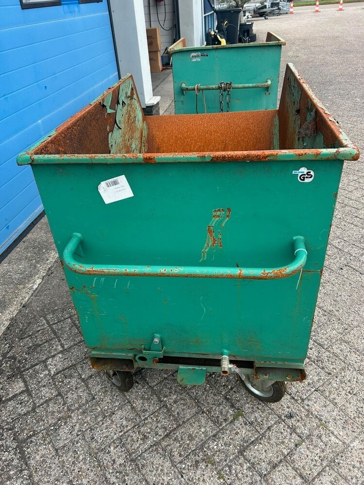Gebruikte kantelbakken 1400x800x1100mm (2st)