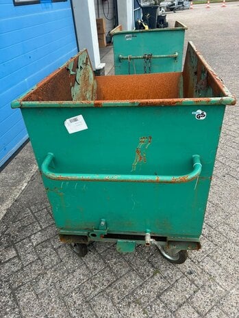Gebruikte kantelbakken 1400x800x1100mm (2st)