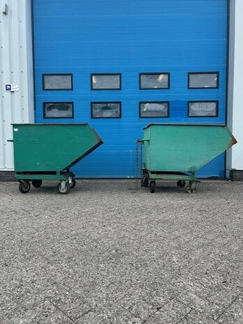 Gebruikte kantelbakken 1400x800x1100mm (2st)