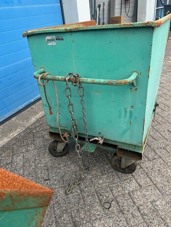 Gebruikte kantelbakken 1400x800x1100mm (2st)
