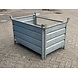 Aanbieding 20x Gebruikte stapelbak 1240x840x700mm Verzinkt met klep Aanbieding 20x Gebruikte stapelbak 1240x840x700mm Verzinkt met klep