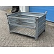 Aanbieding 20x Gebruikte stapelbak 1240x840x700mm Verzinkt met klep Aanbieding 20x Gebruikte stapelbak 1240x840x700mm Verzinkt met klep