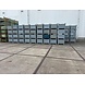 Partij aanbieding 10x Gebruikte stapelbak staal 1000x800x600mm grijs gelakt Partij aanbieding 10x Gebruikte stapelbak staal 1000x800x600mm grijs gelakt