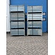Partij gebruikte stalen bakken (8st) 1200x1000x600mm Partij gebruikte stalen bakken (8st) 1200x1000x600mm