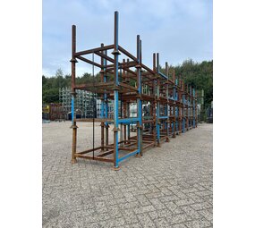 Partij gebruikte bouwracks (4st) 1000x1000x640mm