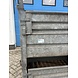 Partij (2st) stalen stapelbak met klep 1200x800x670mm Partij (2st) stalen stapelbak met klep 1200x800x670mm