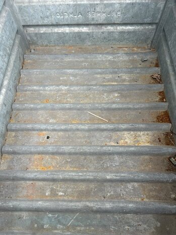 Partij (3st) stalen stapelbak 1200x800x800mm Partij (3st) stalen stapelbak 1200x800x800mm