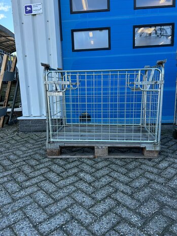 Partij (5st) gebruikte gaasopzetwand incl. pallet 1200x800x1000mm Partij (5st) gebruikte gaasopzetwand incl. pallet 1200x800x1000mm