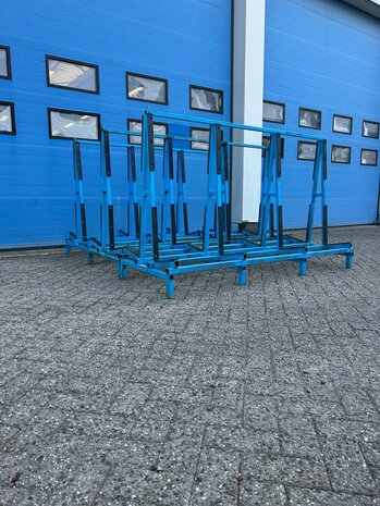 Gebruikte dubbelzijdige glasbok 1970x760x1200 mm