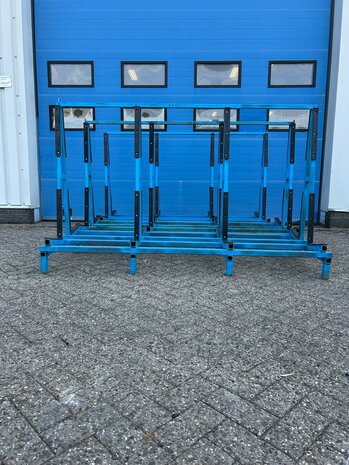 Gebruikte dubbelzijdige glasbok 1970x760x1200 mm
