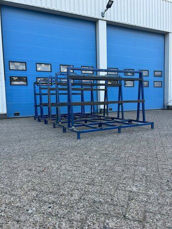 Gebruikte dubbelzijdige glasbok 1900x760x1350 mm