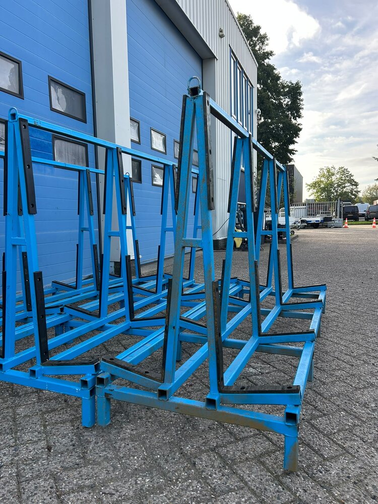 Gebruikte dubbelzijdige glasbok 2200x760x1250 mm
