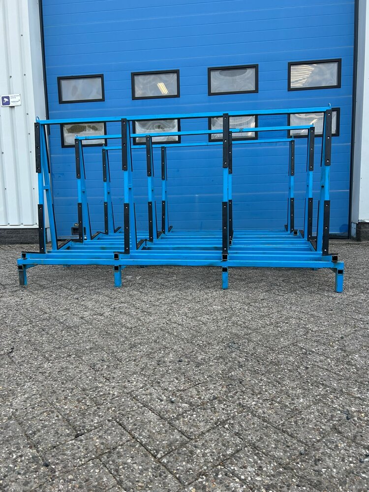 Gebruikte dubbelzijdige glasbok 2200x760x1250 mm