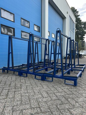 Gebruikte dubbelzijdige glasbok 2400x760x1200 mm