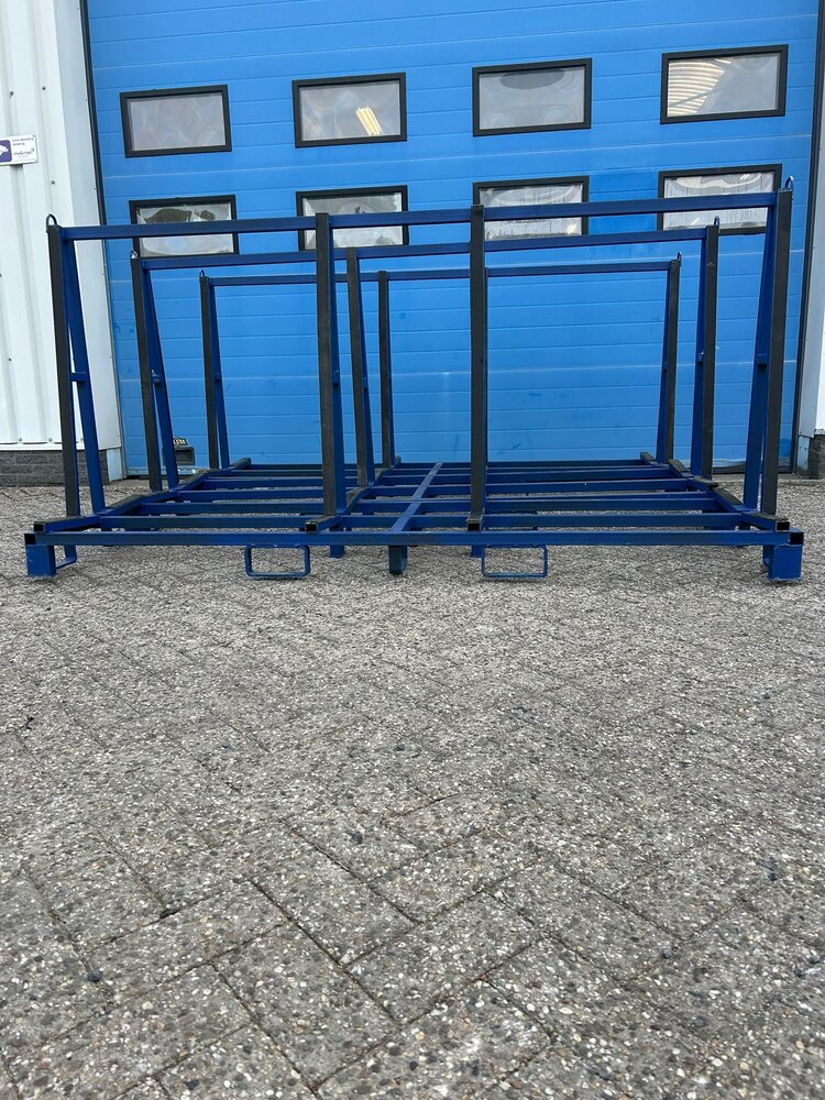 Gebruikte dubbelzijdige glasbok 2400x760x1200 mm