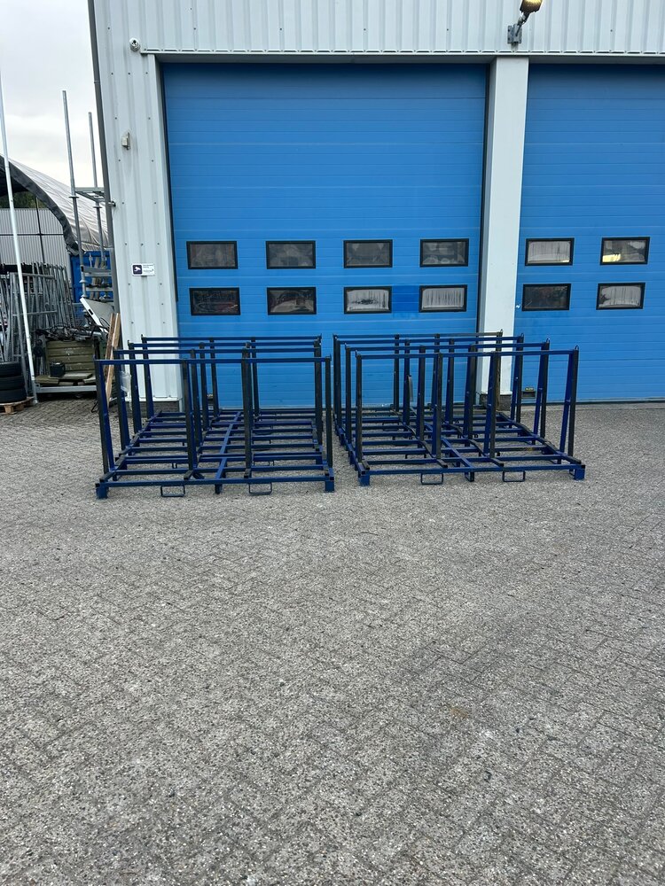 Gebruikte dubbelzijdige glasbok 2200x800x1200 mm