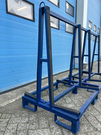 Gebruikte dubbelzijdige glasbok 2200x800x1200 mm